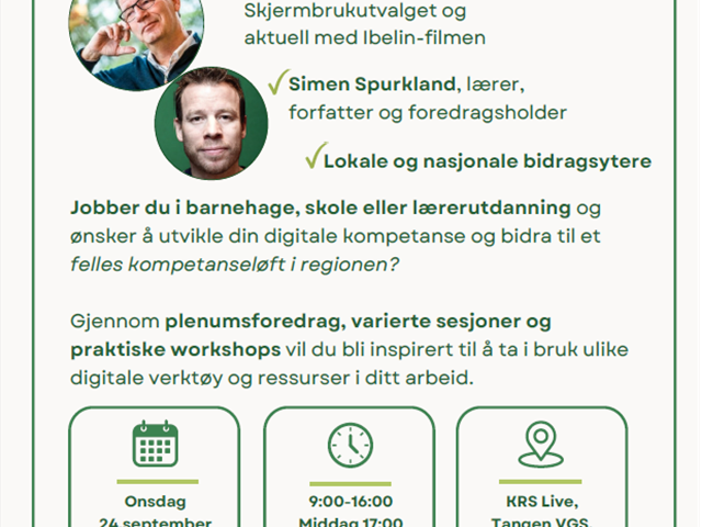 Fagdag om Profesjonsfaglig Digital Kompetanse (PfDK)